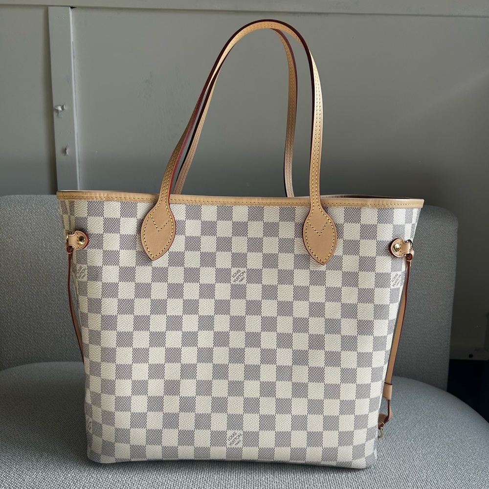 Louis Vuitton Neverfull MM Damier Azur
